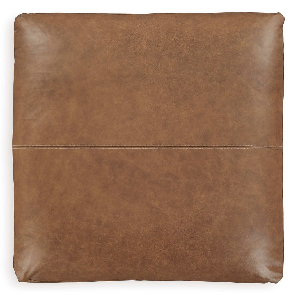 Emilia Caramel Leather 5pc Modular Sectional Living Room Set