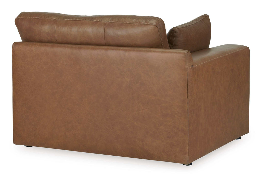 Emilia Caramel Leather Modular Sectional Units