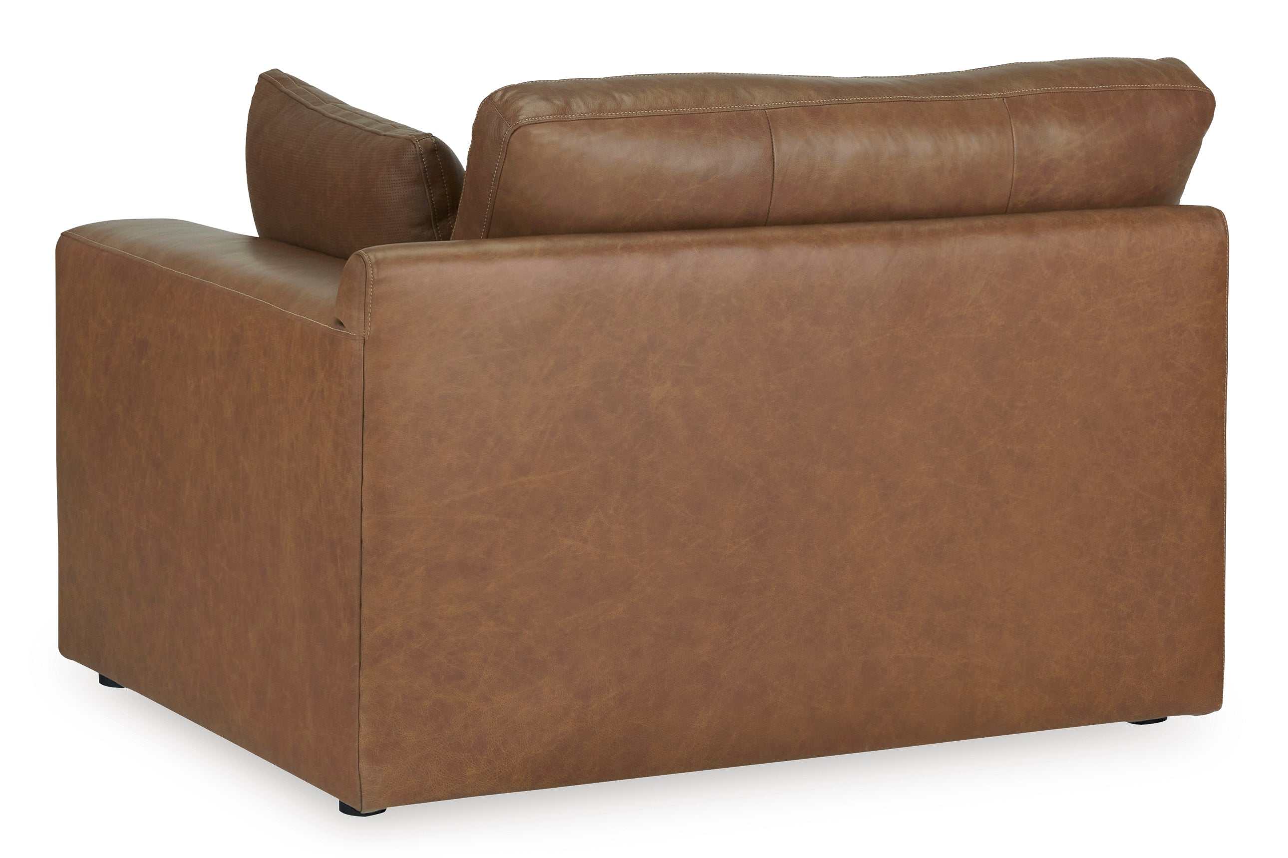 Emilia Caramel Leather Modular Sectional Units