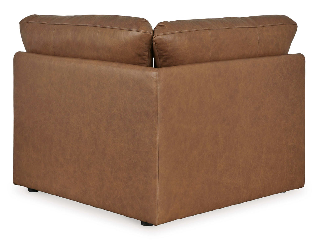 Emilia Caramel Leather Modular Sectional Units