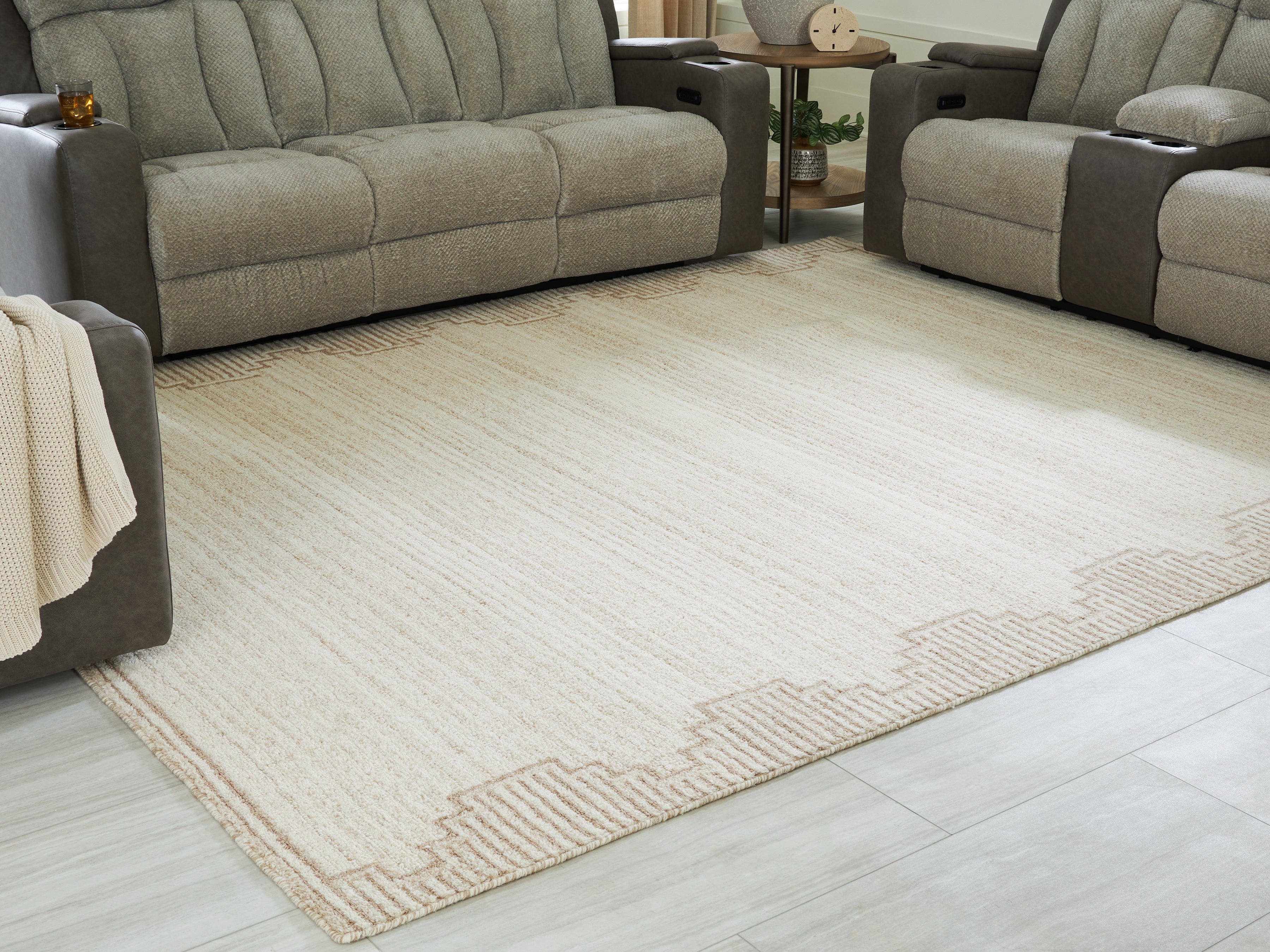 Emorymore Brown/Beige Large Rug