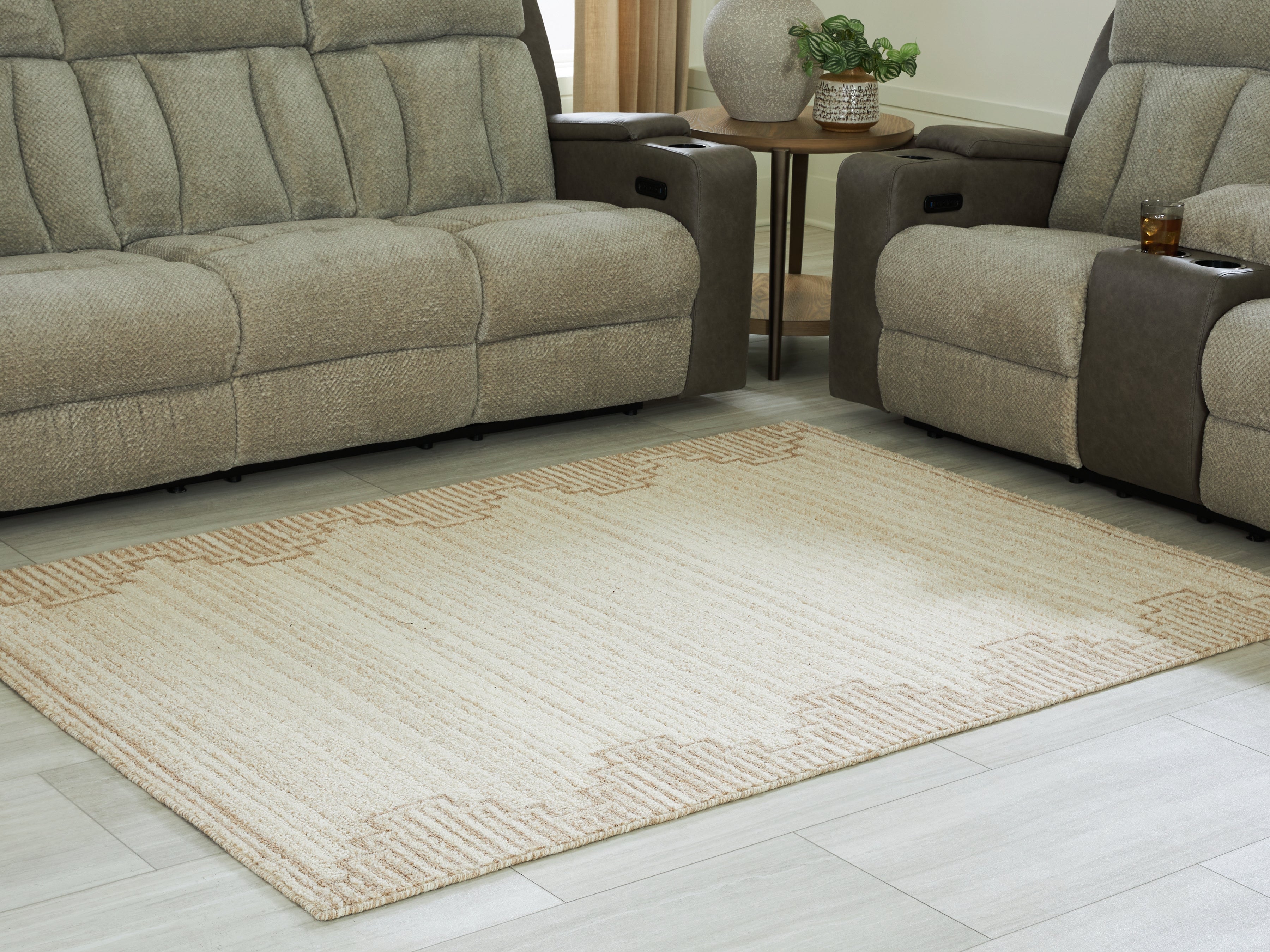 Emorymore Brown/Beige Medium Rug