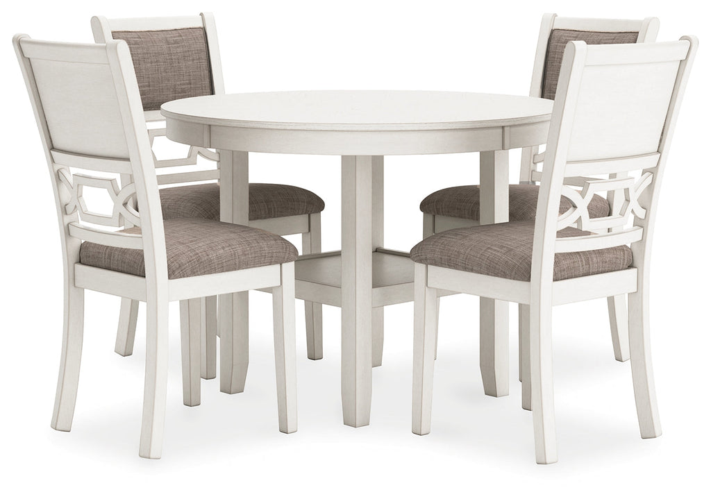 Erinberg Antique White 5 Pc. Dining Room Set