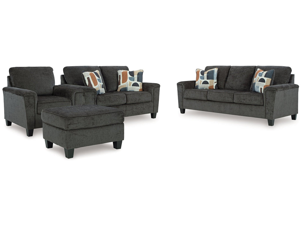 Erinslane Dusk Sofa, Loveseat, Chair and Ottoman