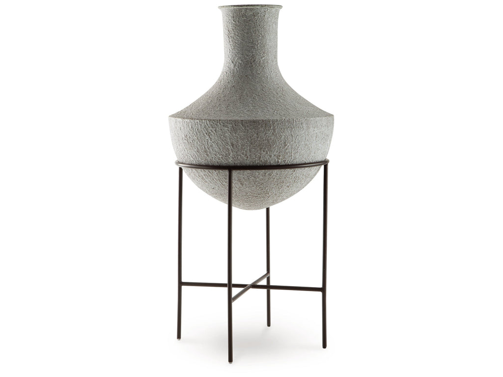 Estonbank Distressed Cream Vase 28"