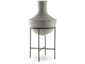 Estonbank Distressed Cream Vase 28"