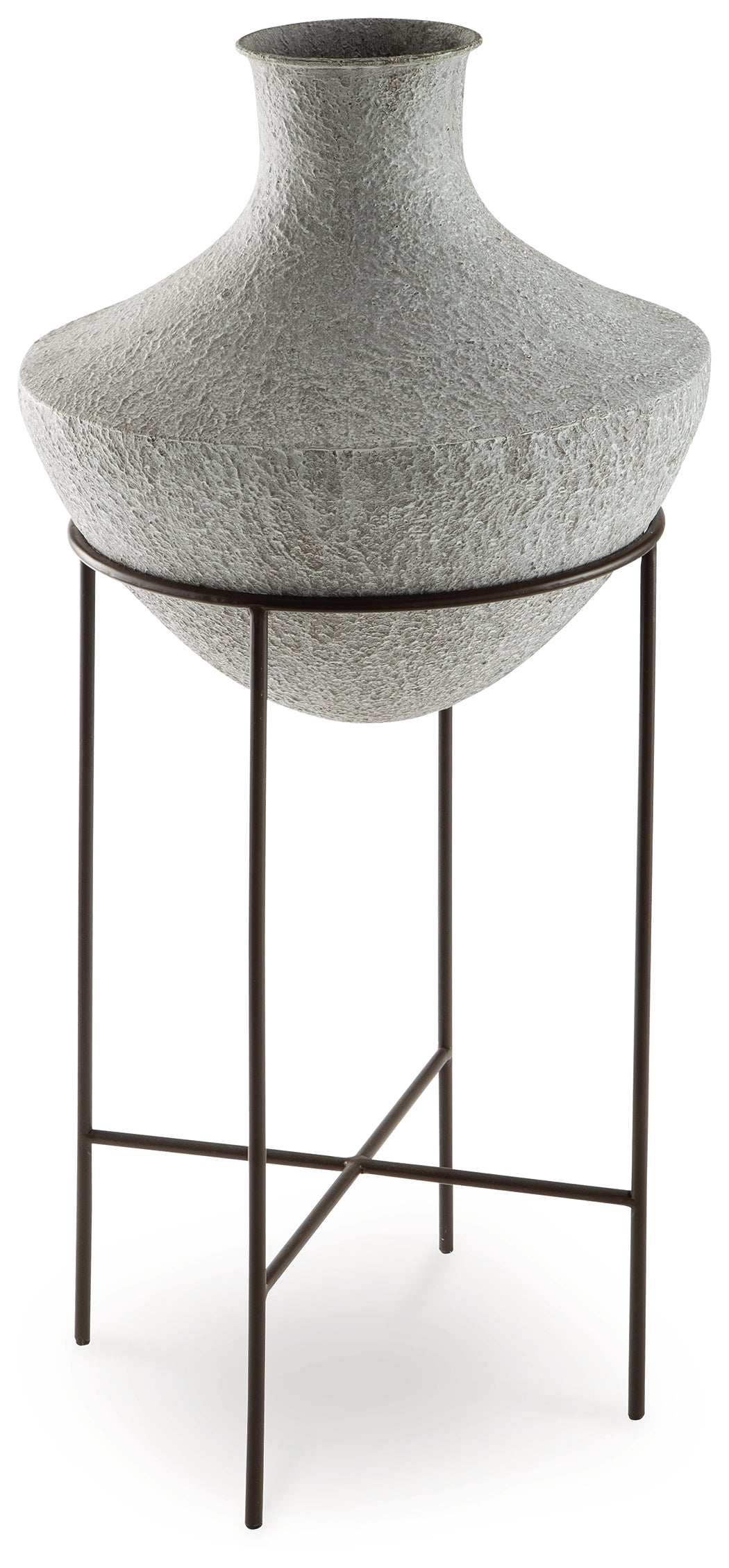 Estonbank Distressed Cream Vase 35"