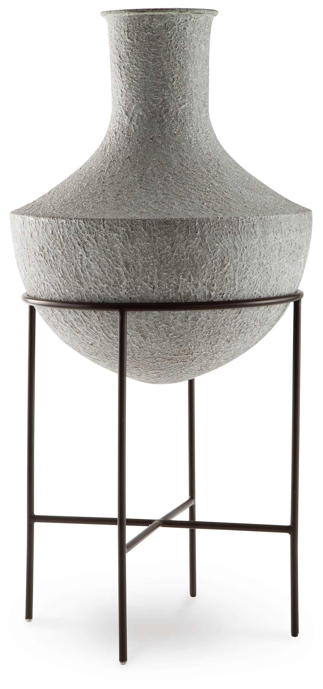 Estonbank Distressed Vase Set, Cream