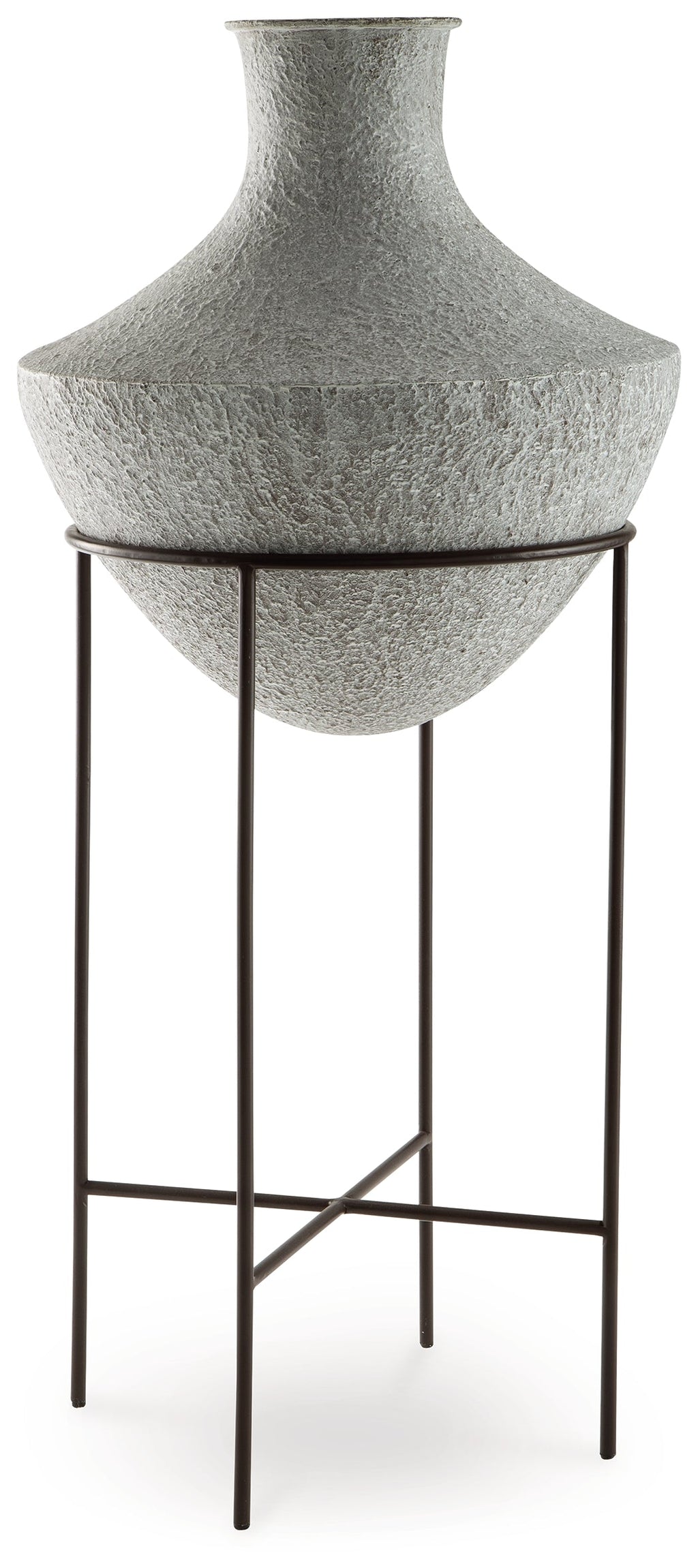 Estonbank Distressed Vase Set, Cream