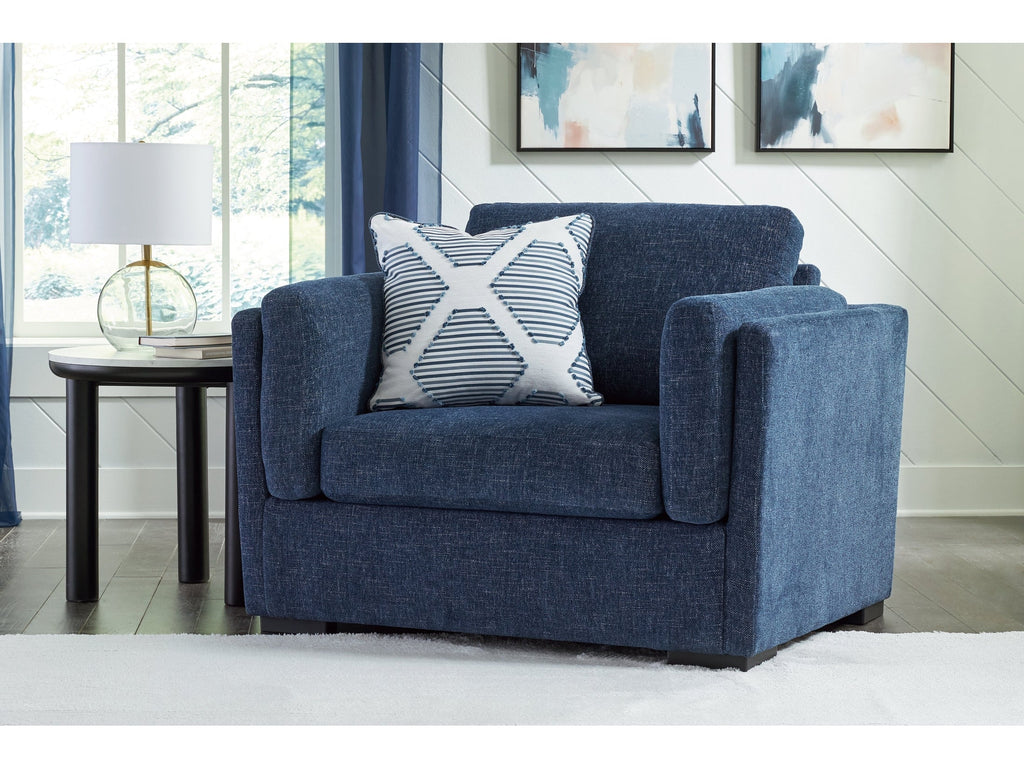Evansley Navy Oversized Chair