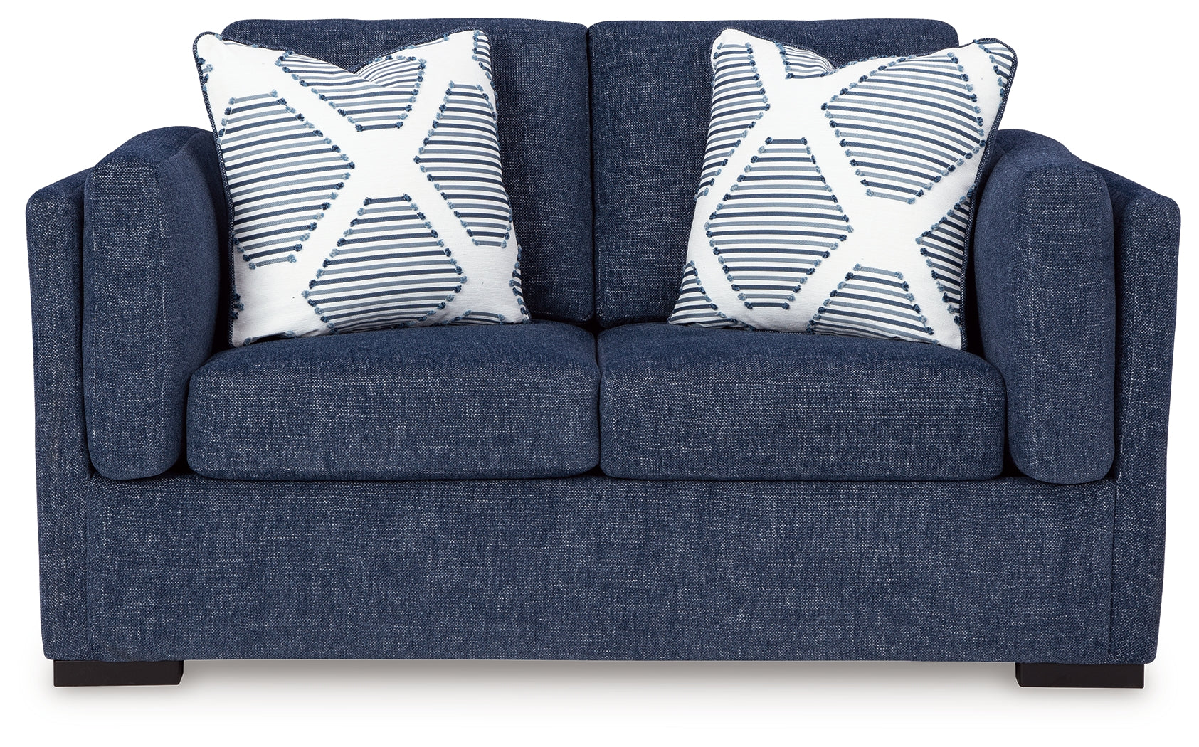 Evansley Navy Sofa & Loveseat