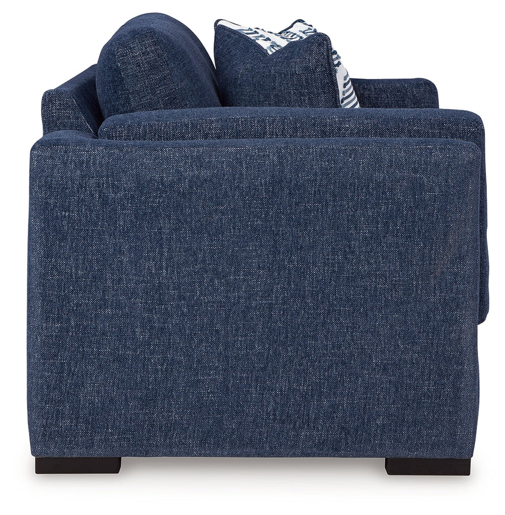 Evansley Navy Sofa & Loveseat