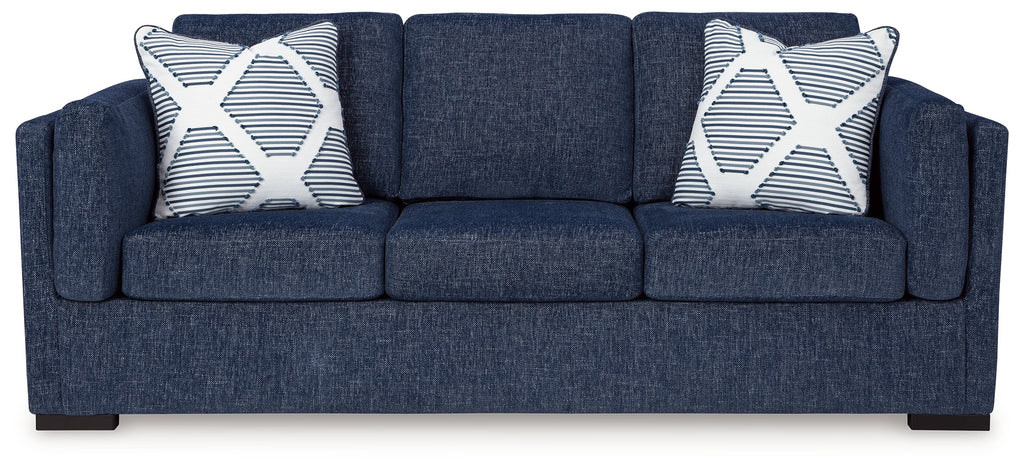 Evansley Navy Sofa & Loveseat