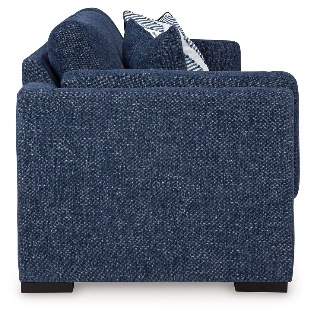 Evansley Navy Sofa & Loveseat