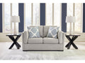Evansley Pewter Loveseat