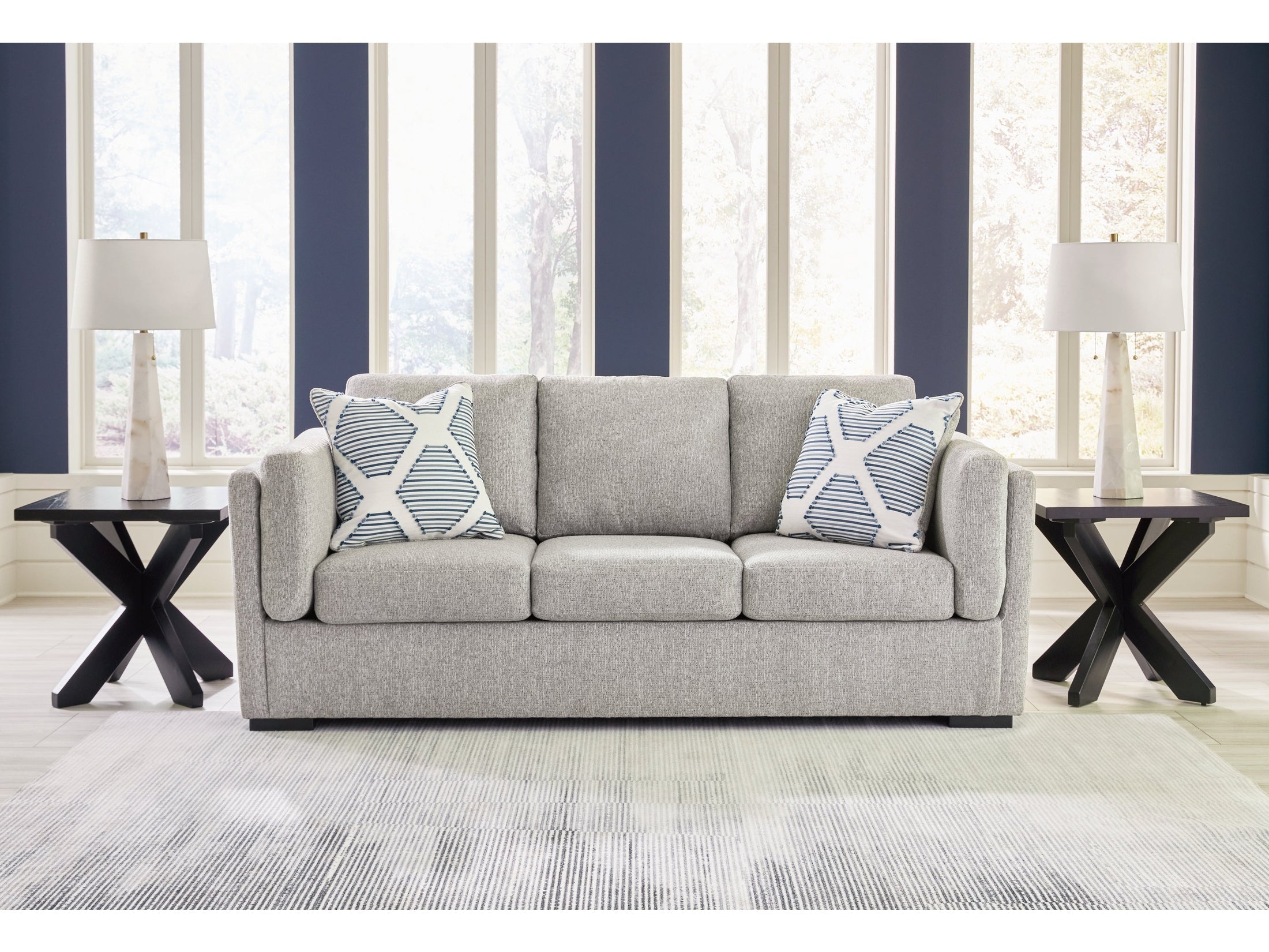 Evansley Pewter Sofa
