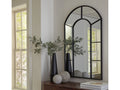 Evengton Black Accent Mirror