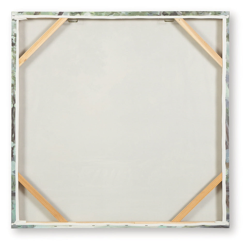 Evermaddick Green/Gray/White Wall Art