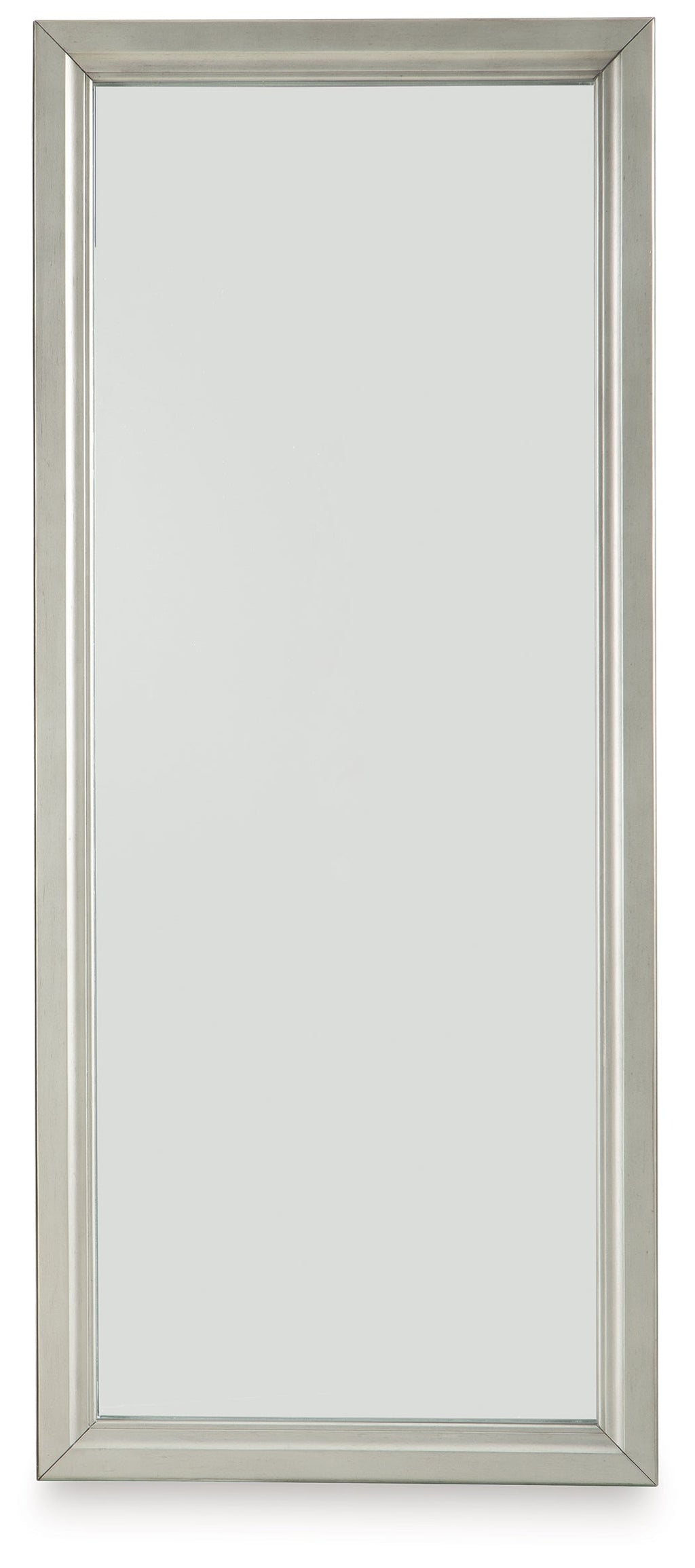 Evesen Champagne Floor Standing Mirror/Storage