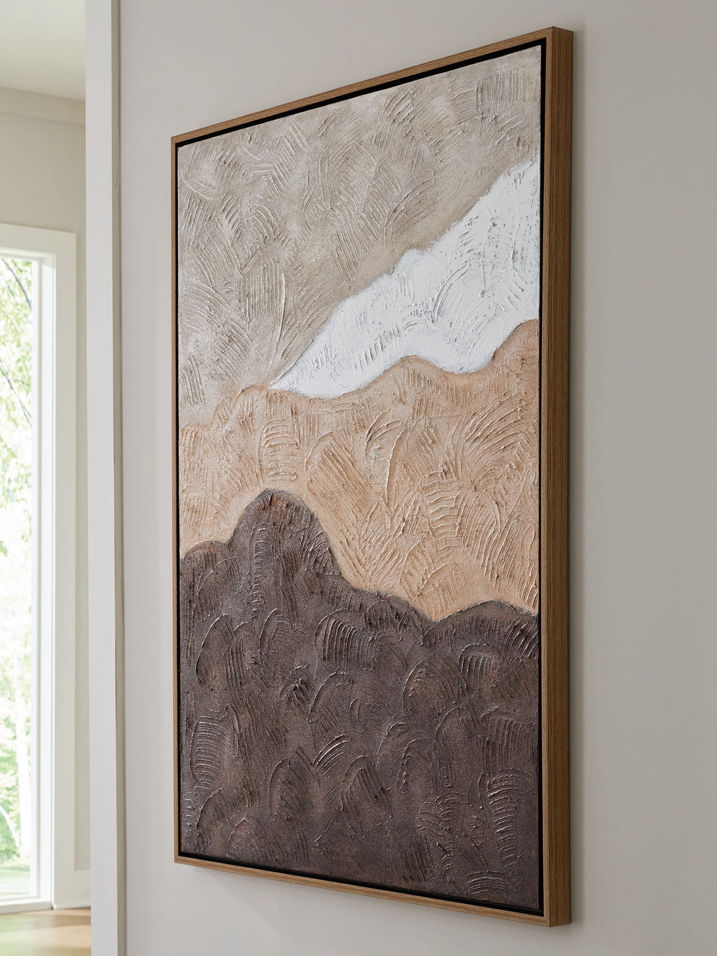 Fanthorne Tan/Brown/White Wall Art