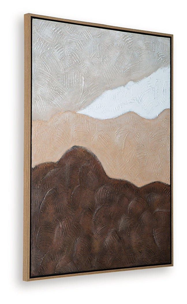 Fanthorne Tan/Brown/White Wall Art