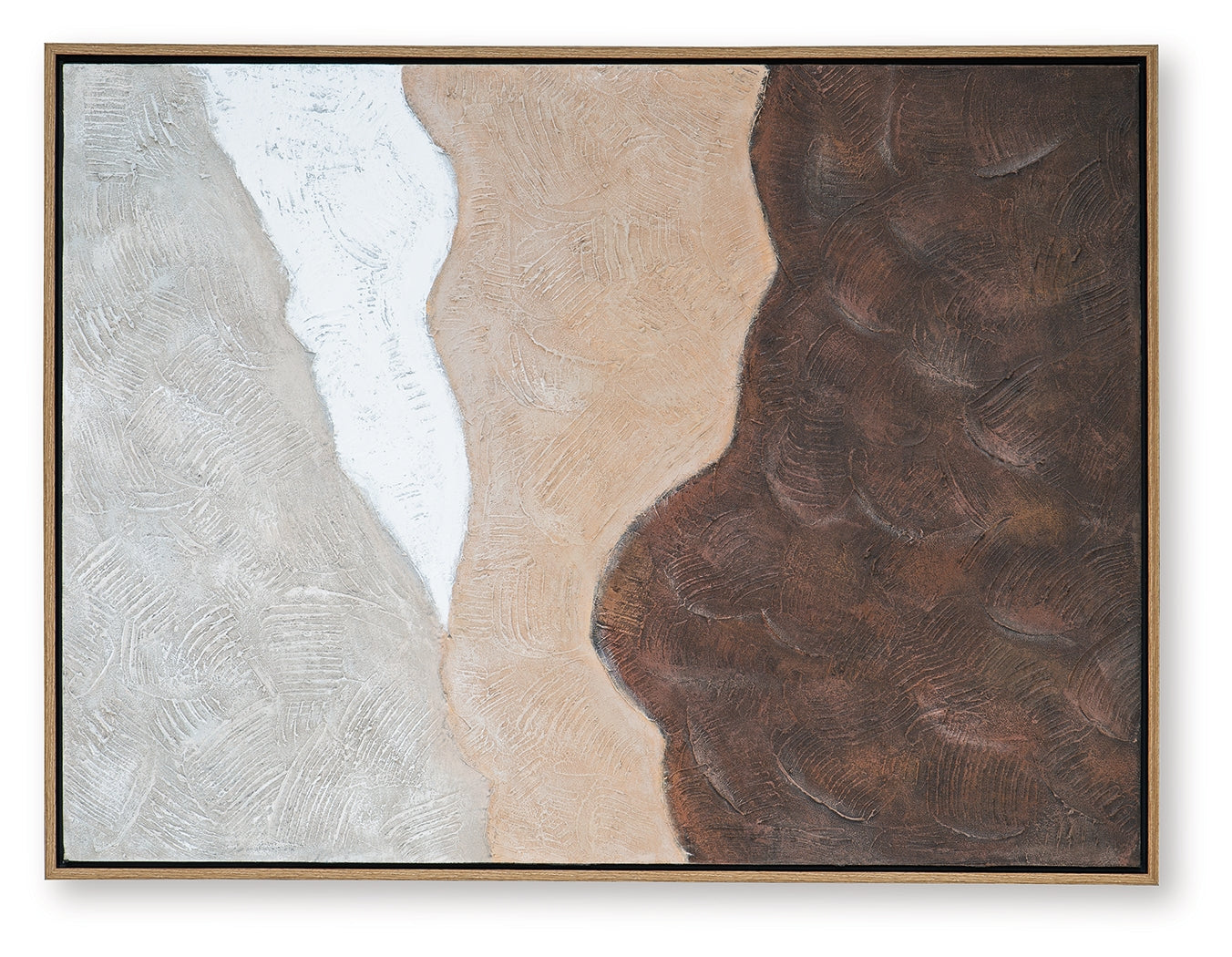 Fanthorne Tan/Brown/White Wall Art