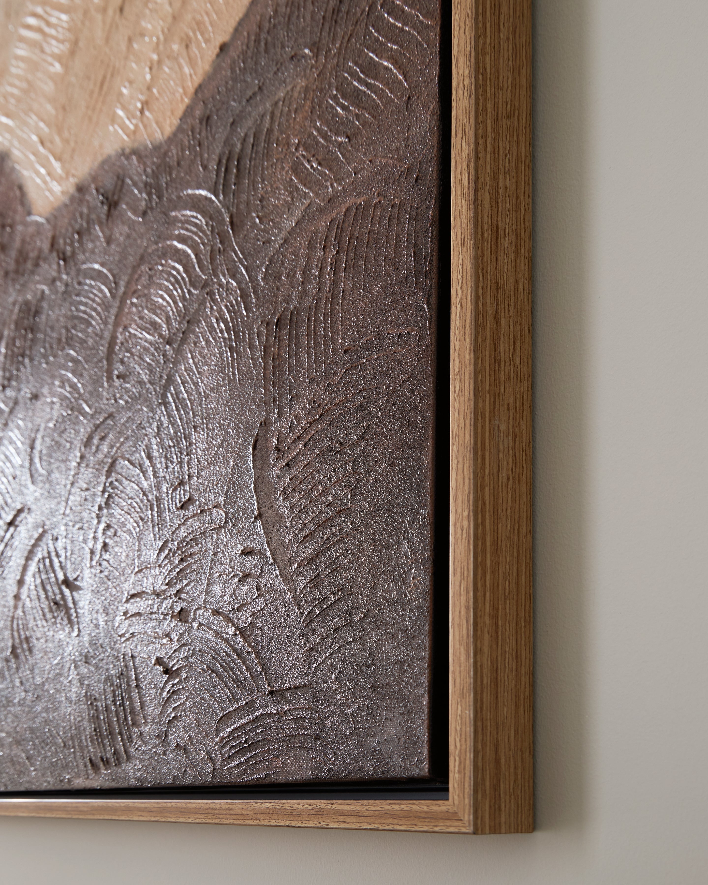 Fanthorne Tan/Brown/White Wall Art