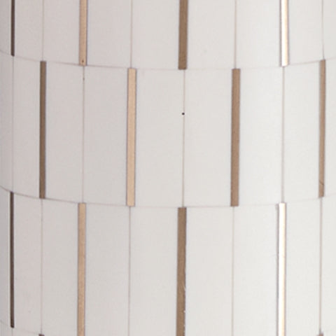 Faridworth White/Gold Poly Table Lamp (1/CN)