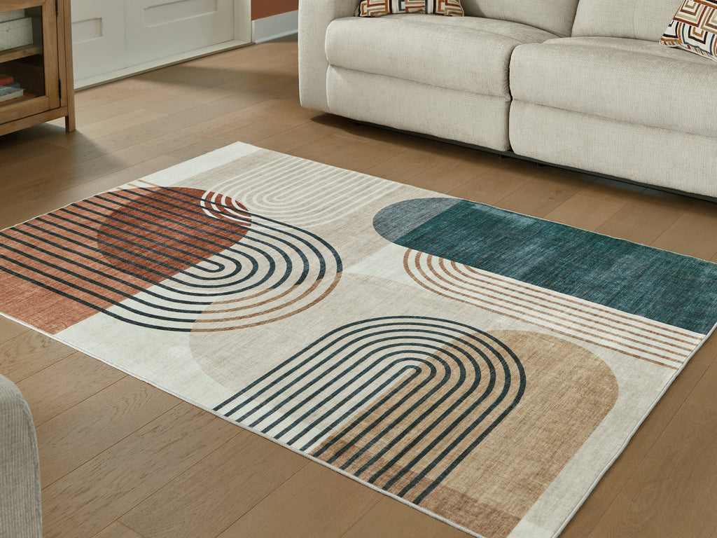 Farrendale Multi Washable Large Rug
