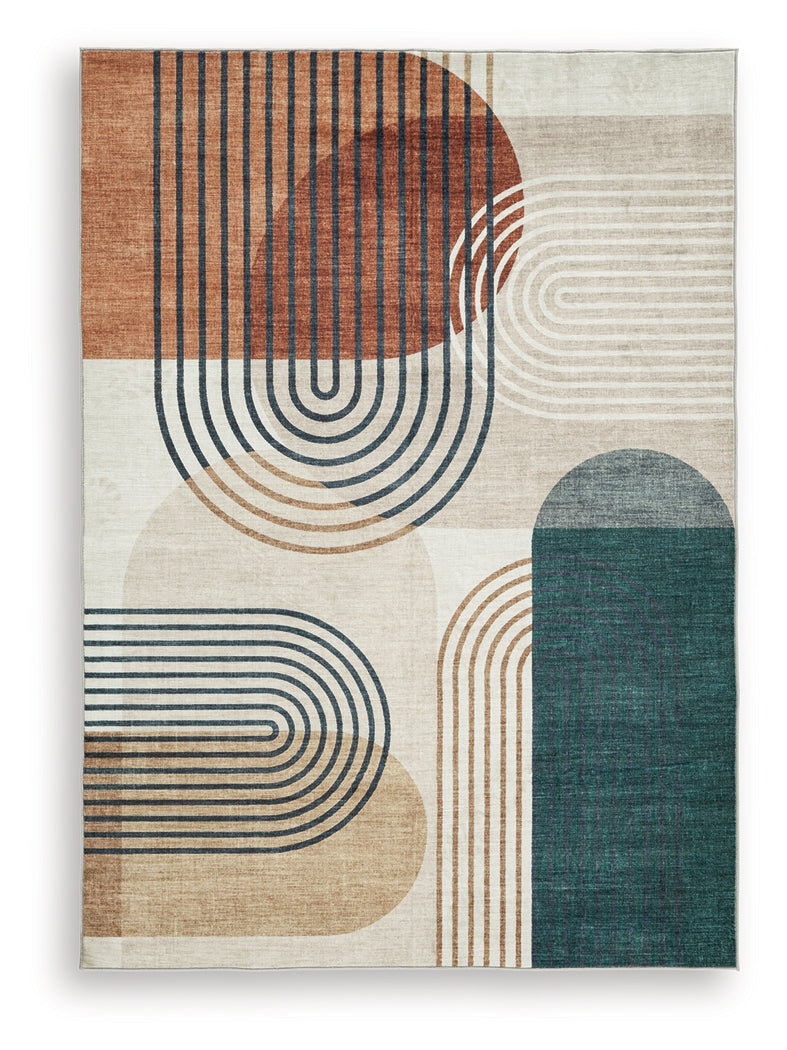 Farrendale Multi Washable Medium Rug