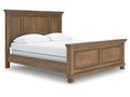 Feddinger Medium Brown California King Panel Bed