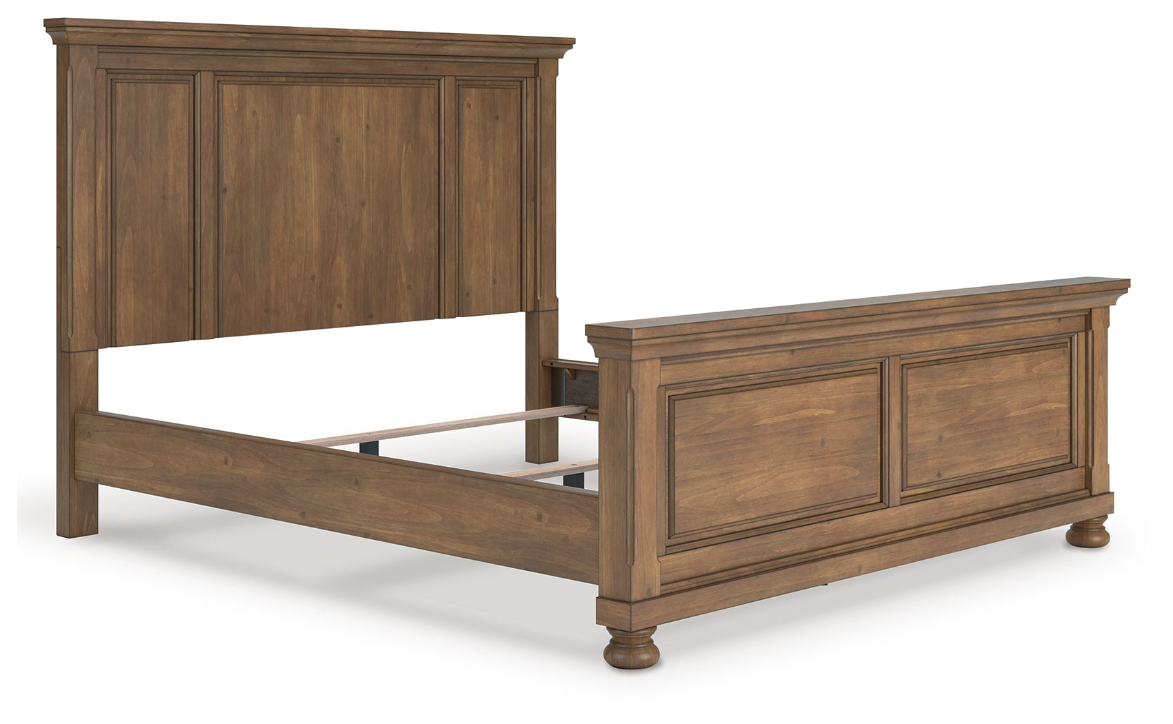 Feddinger Medium Brown California King Panel Bed