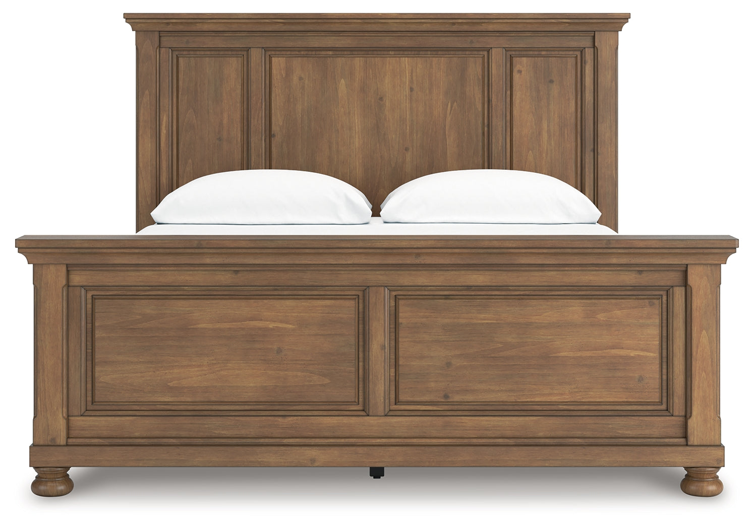 Feddinger Medium Brown California King Panel Bed