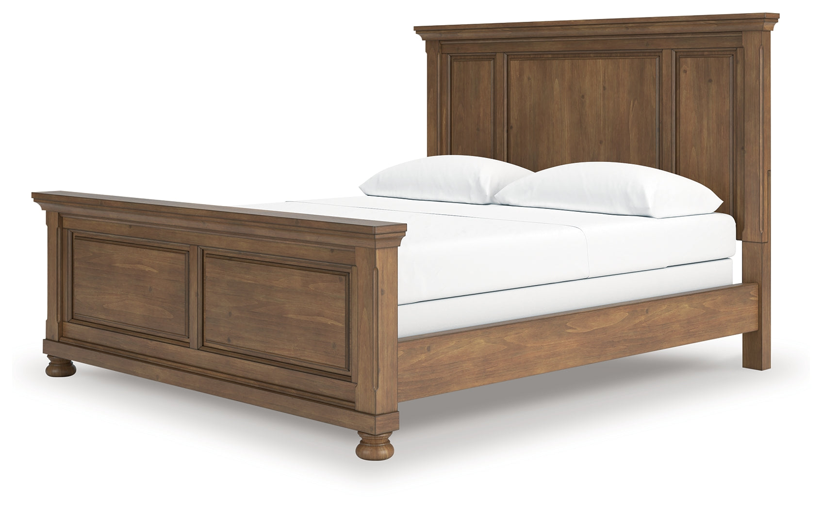 Feddinger Medium Brown California King Panel Bed