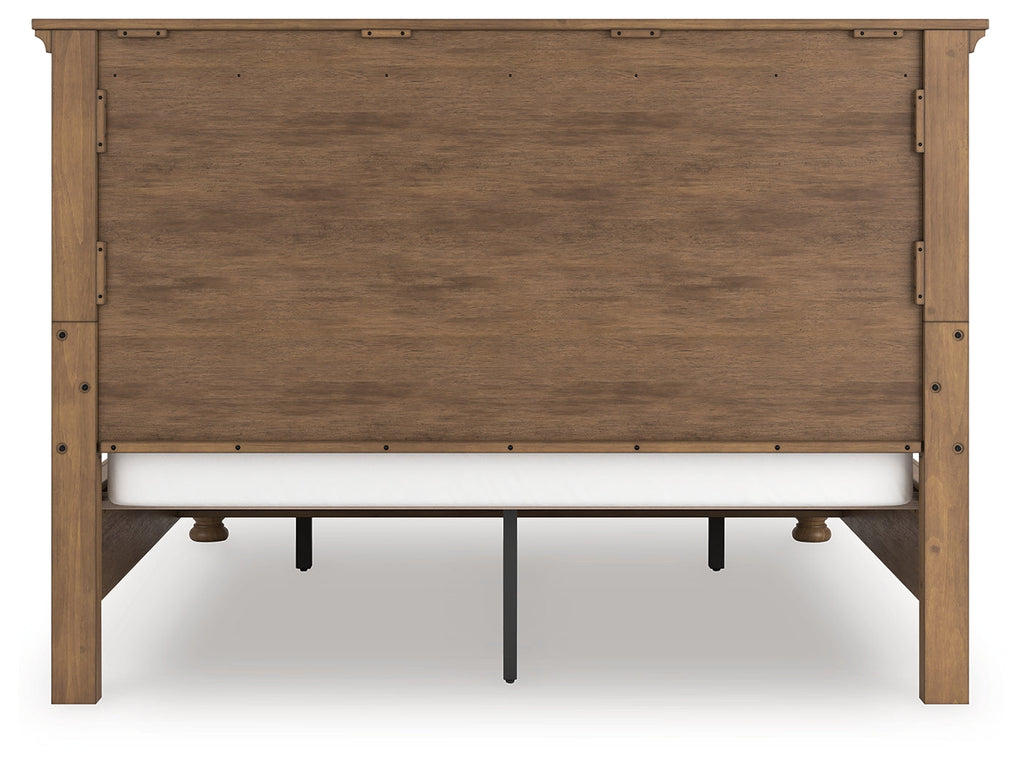 Feddinger Medium Brown California King Panel Storage Bed