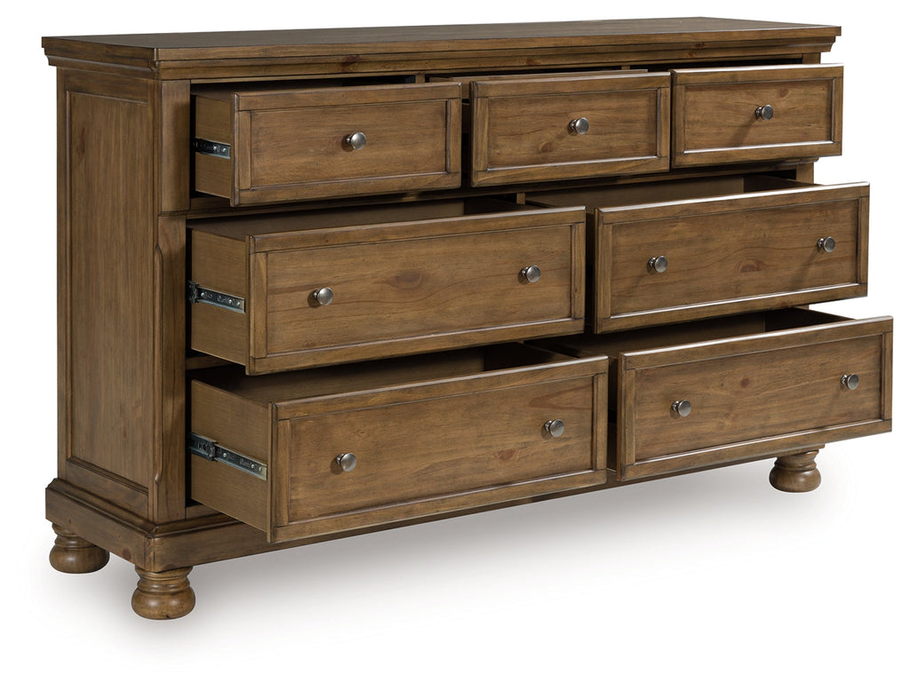 Feddinger Medium Brown Dresser