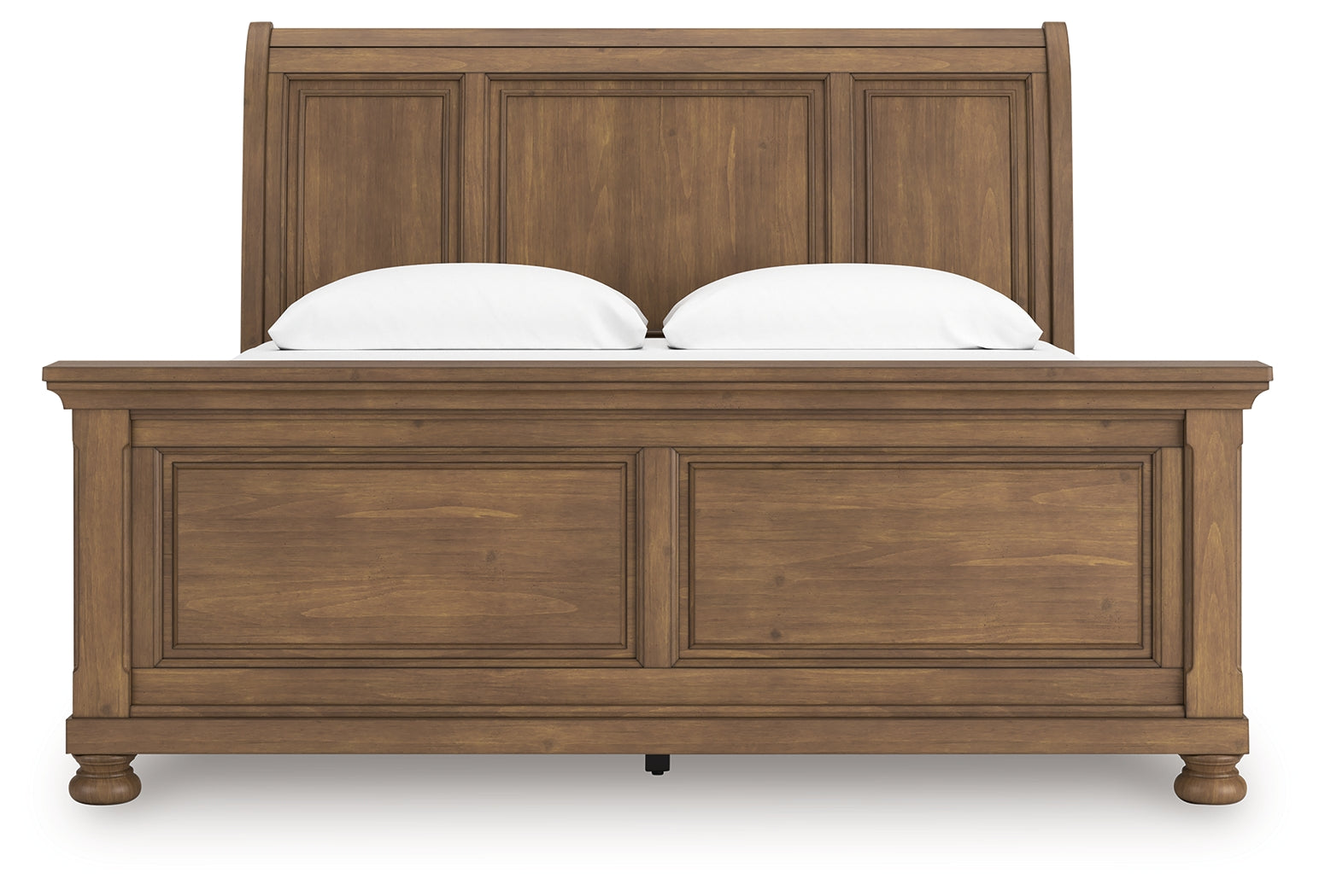 Feddinger Medium Brown King Sleigh Bed