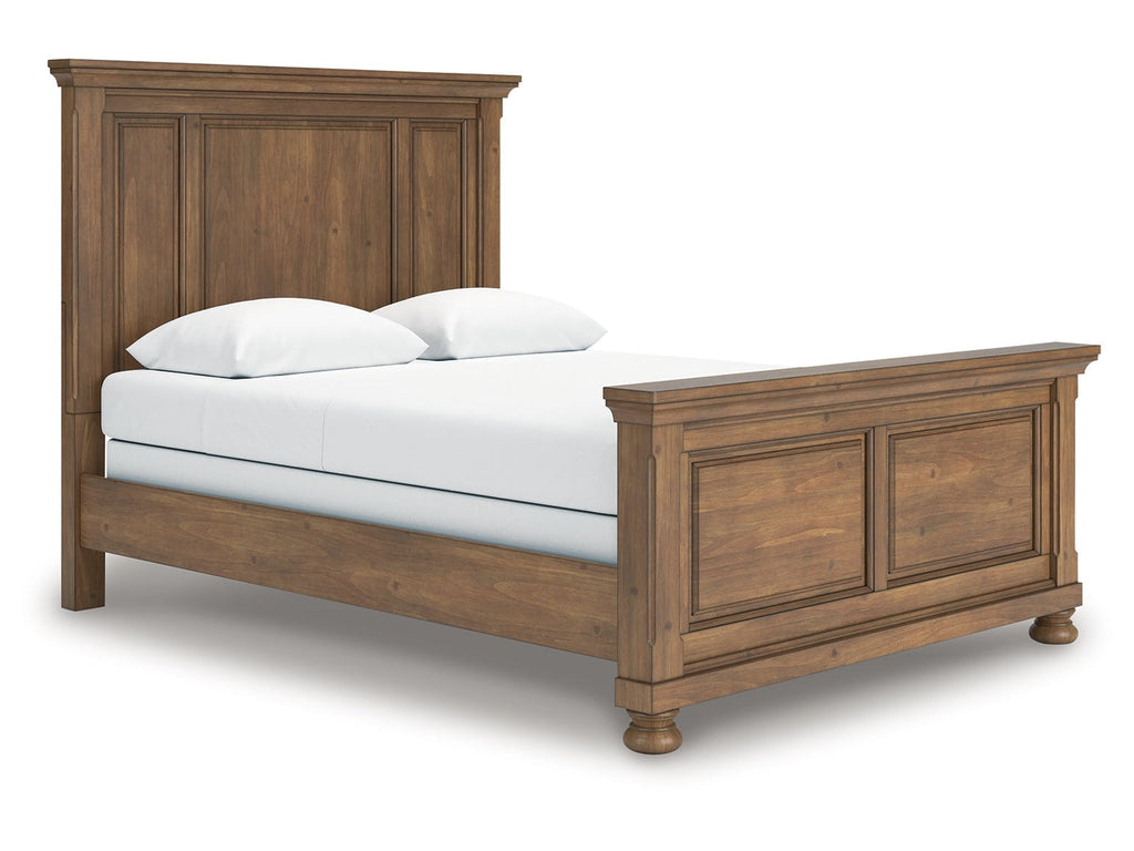 Feddinger Medium Brown Queen Panel Bed