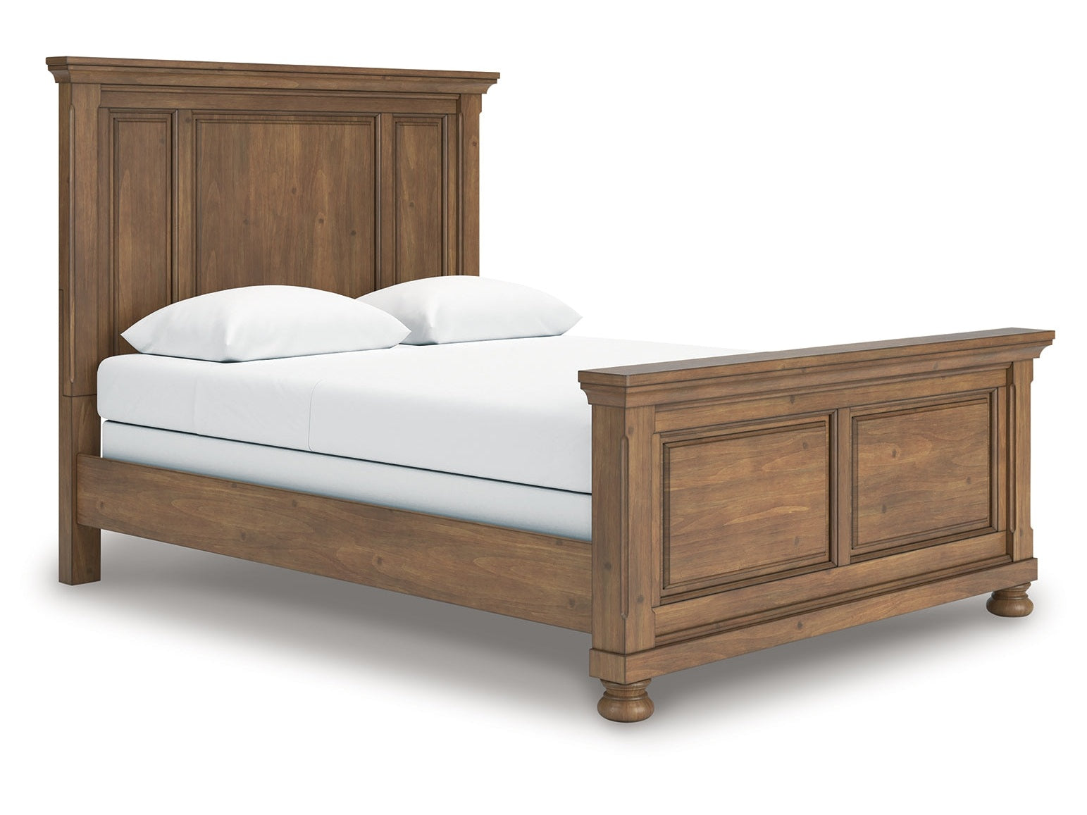 Feddinger Medium Brown Queen Panel Bed