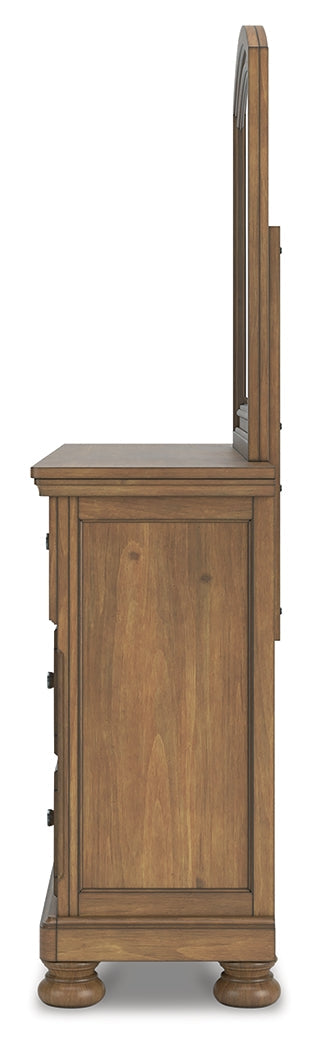 Feddinger Medium Queen Panel Bedroom Set, Brown