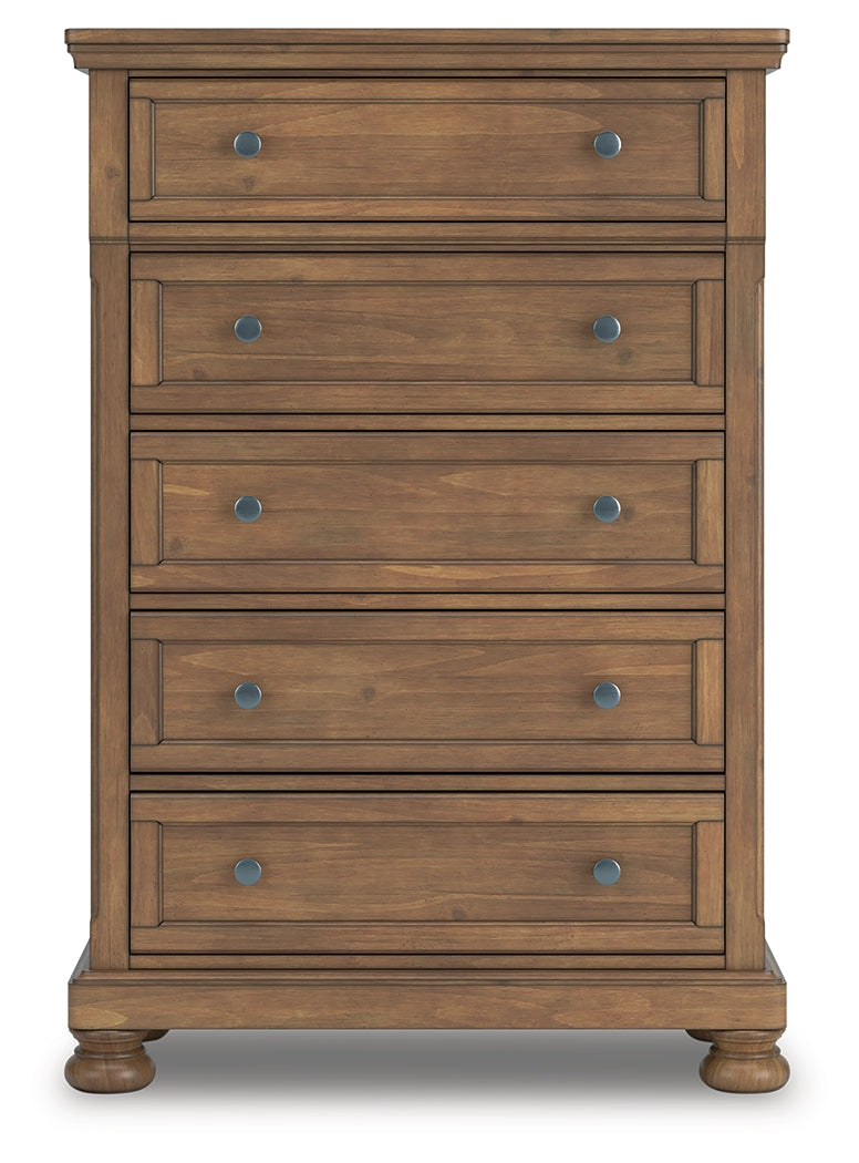Feddinger Medium Queen Panel Bedroom Set, Brown