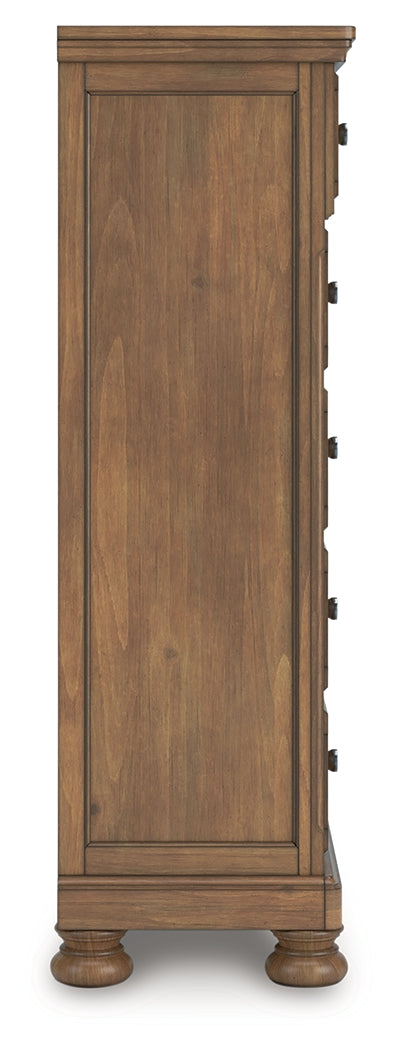 Feddinger Medium Queen Panel Bedroom Set, Brown