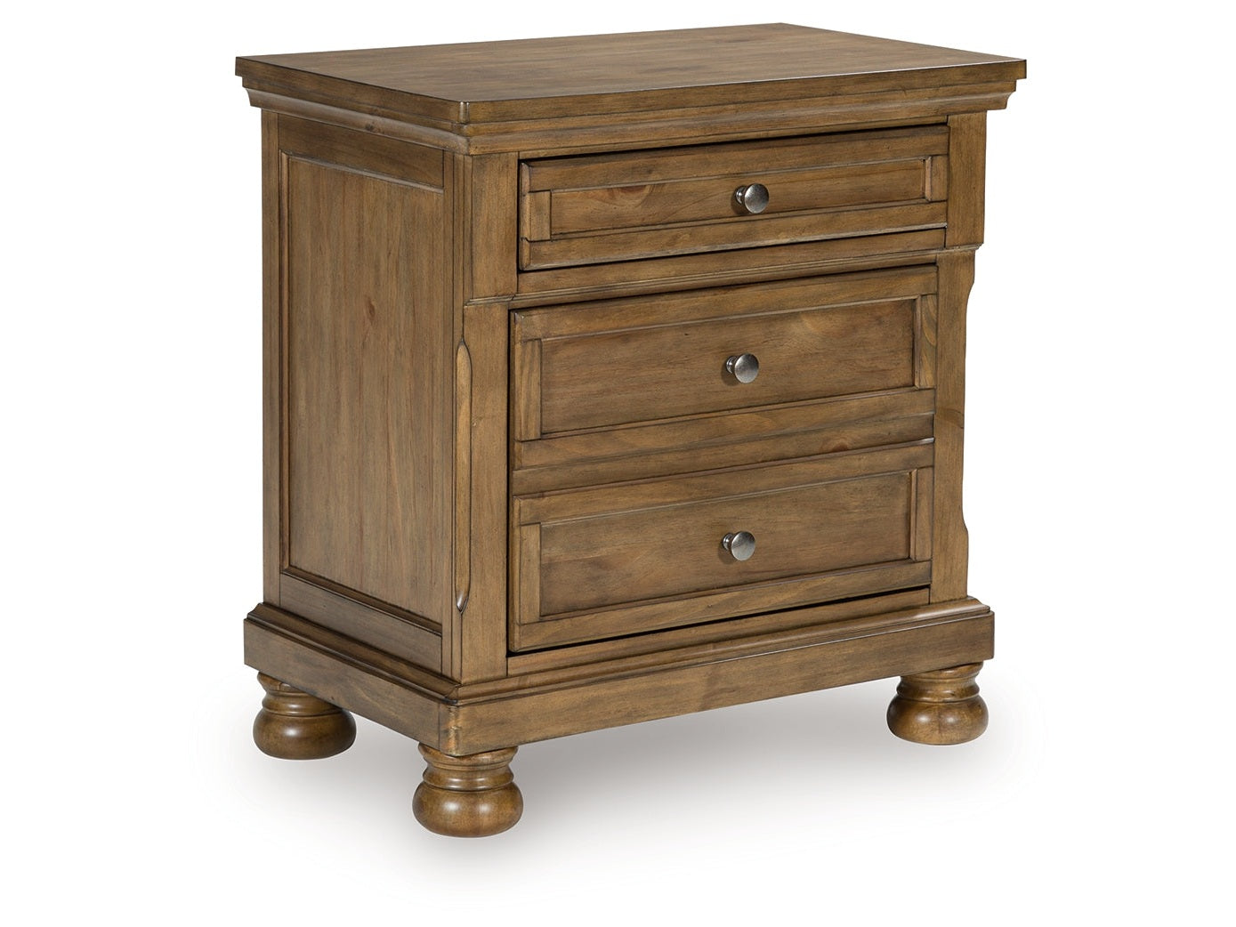Feddinger Medium Brown Two Drawer Nightstand