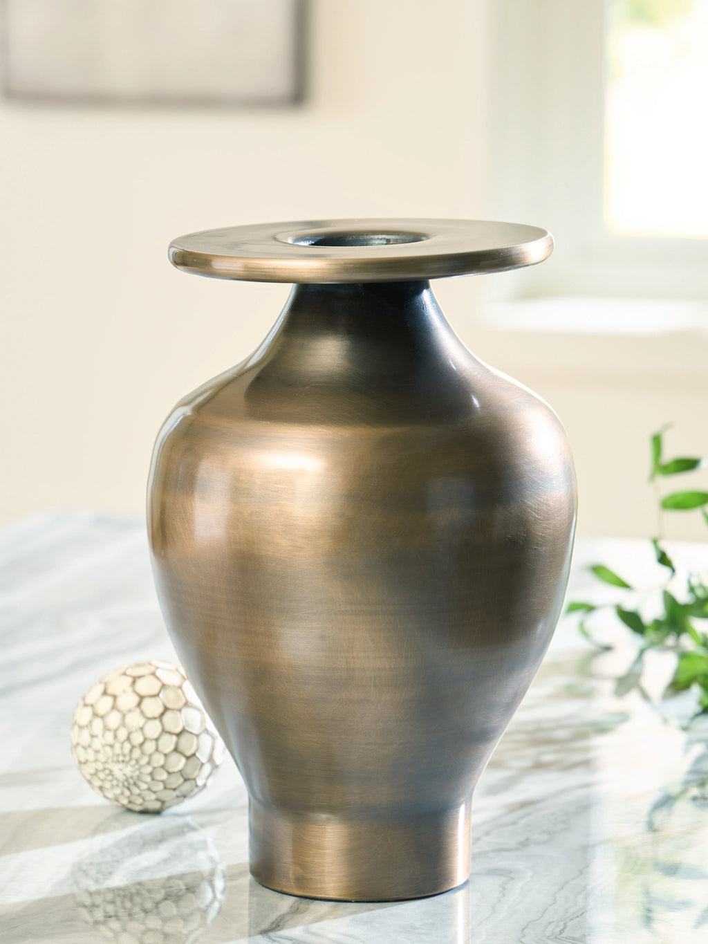 Fedorleigh Antique Brass Vase