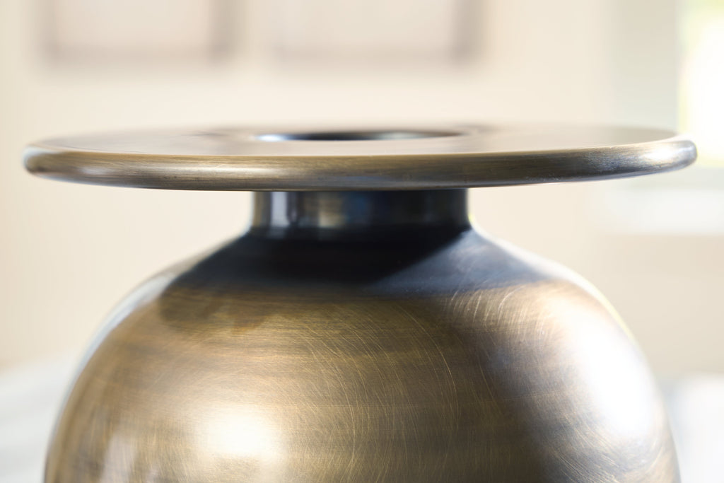 Fedorleigh Antique Brass Vase