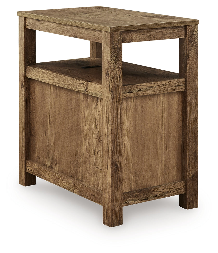 Fendenmore Brown Chair Side End Table