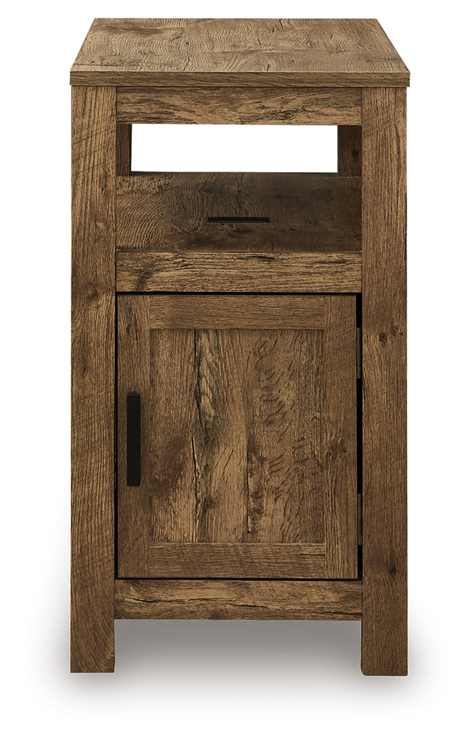 Fendenmore Brown Chair Side End Table