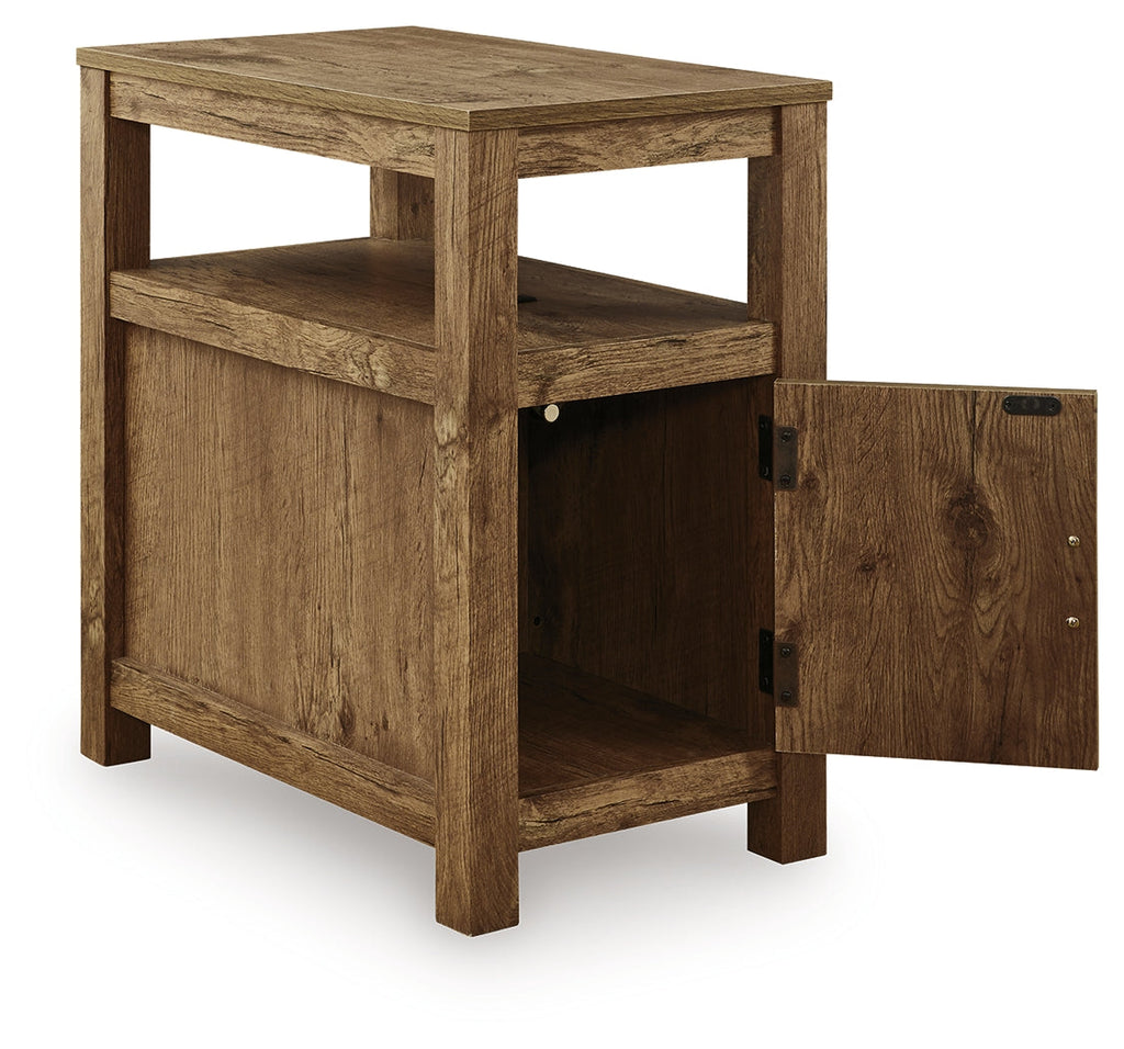 Fendenmore Brown Chair Side End Table