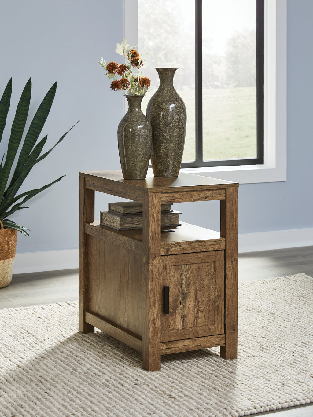 Fendenmore Brown Chair Side End Table