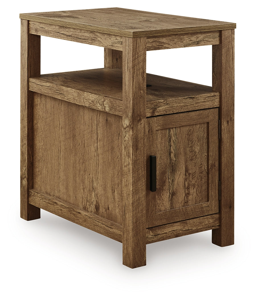Fendenmore Brown Chair Side End Table